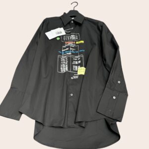 Рубашка Maison Margiela MM6 черная