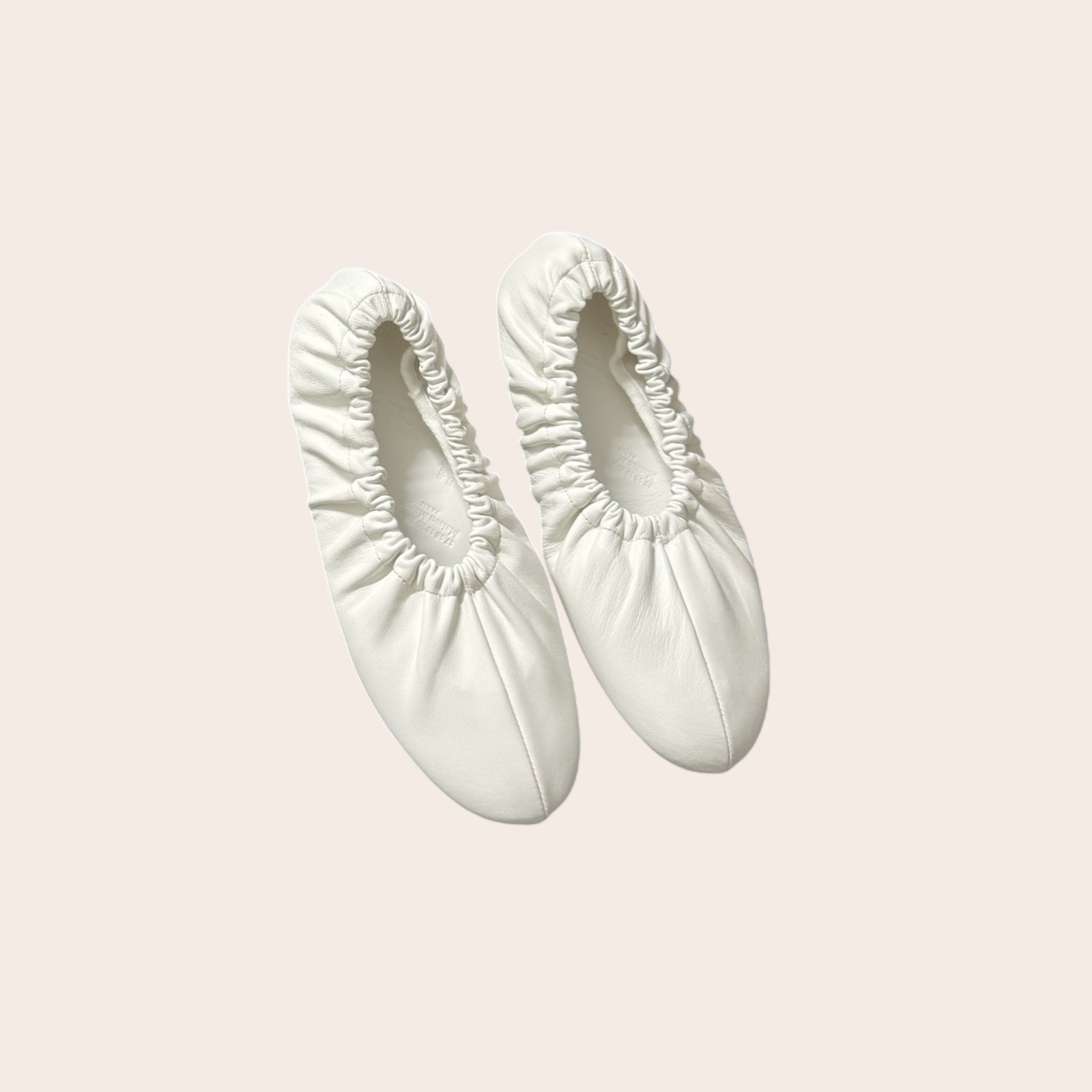 Балетки Maison Margiela из мягкой кожи