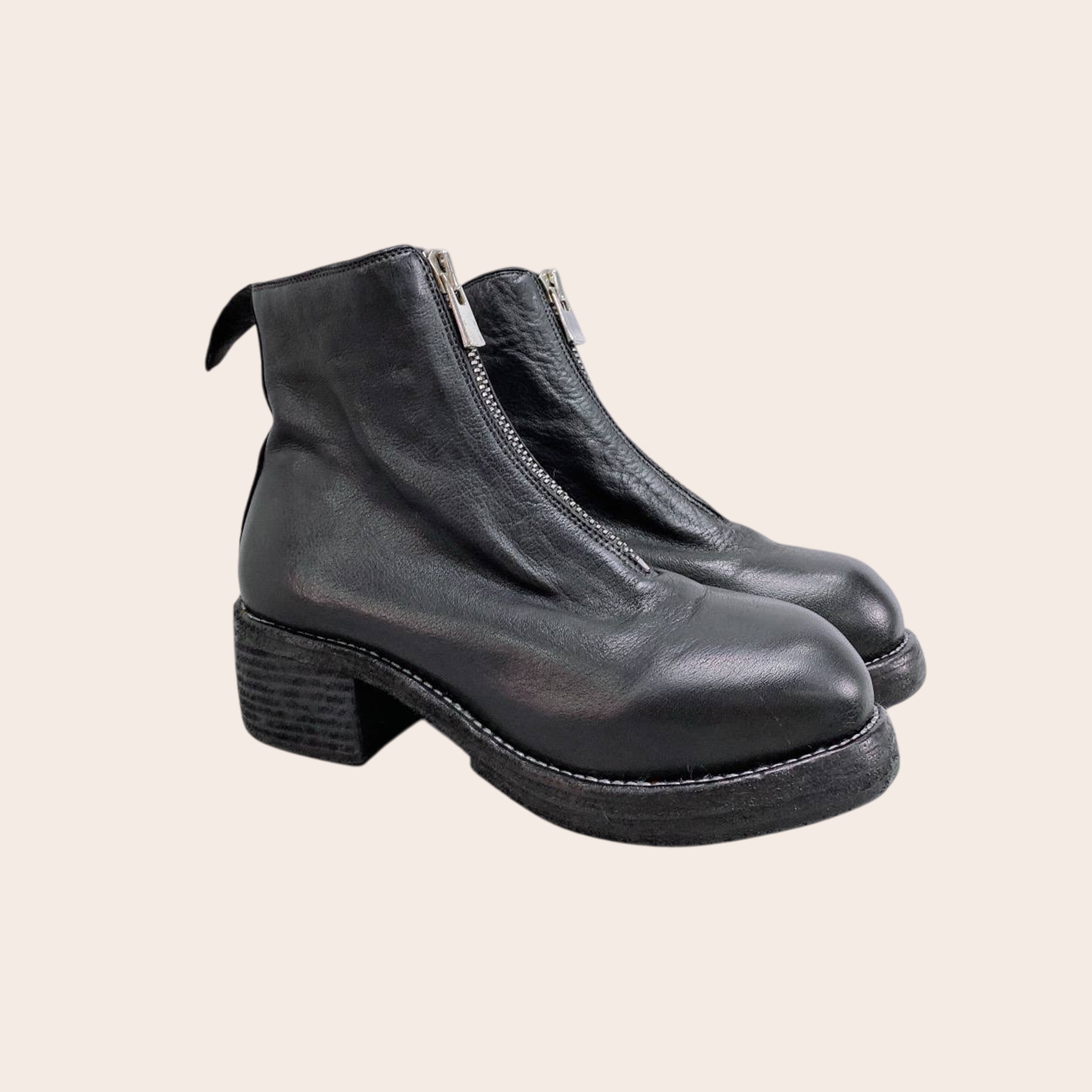 Ботинки Guidi на молнии