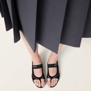 Гимнастические балетки Miu Miu