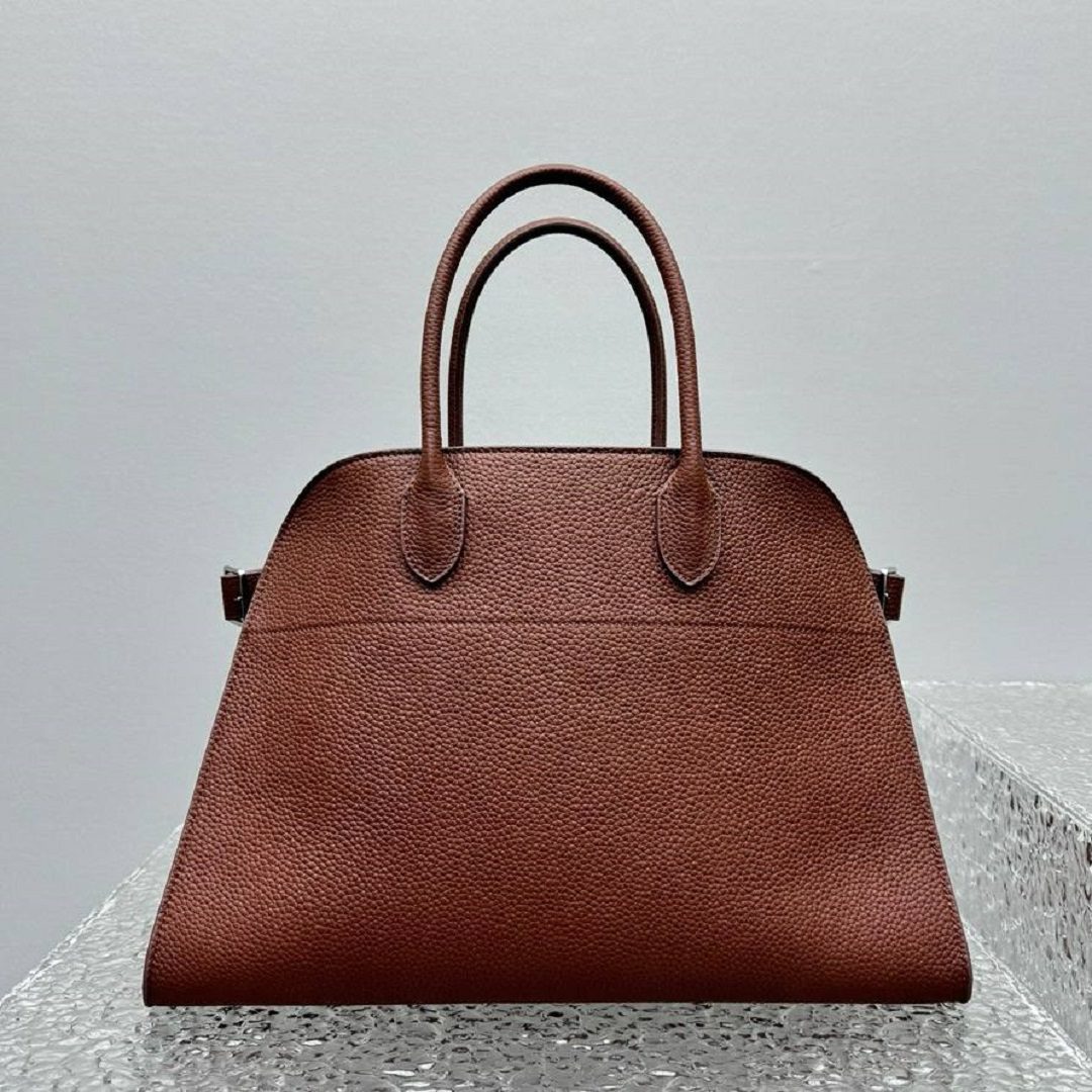 Сумка The Row Margaux 15 из зернистой кожи
