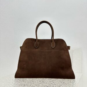 Сумка The Row Margaux 17 замшевая