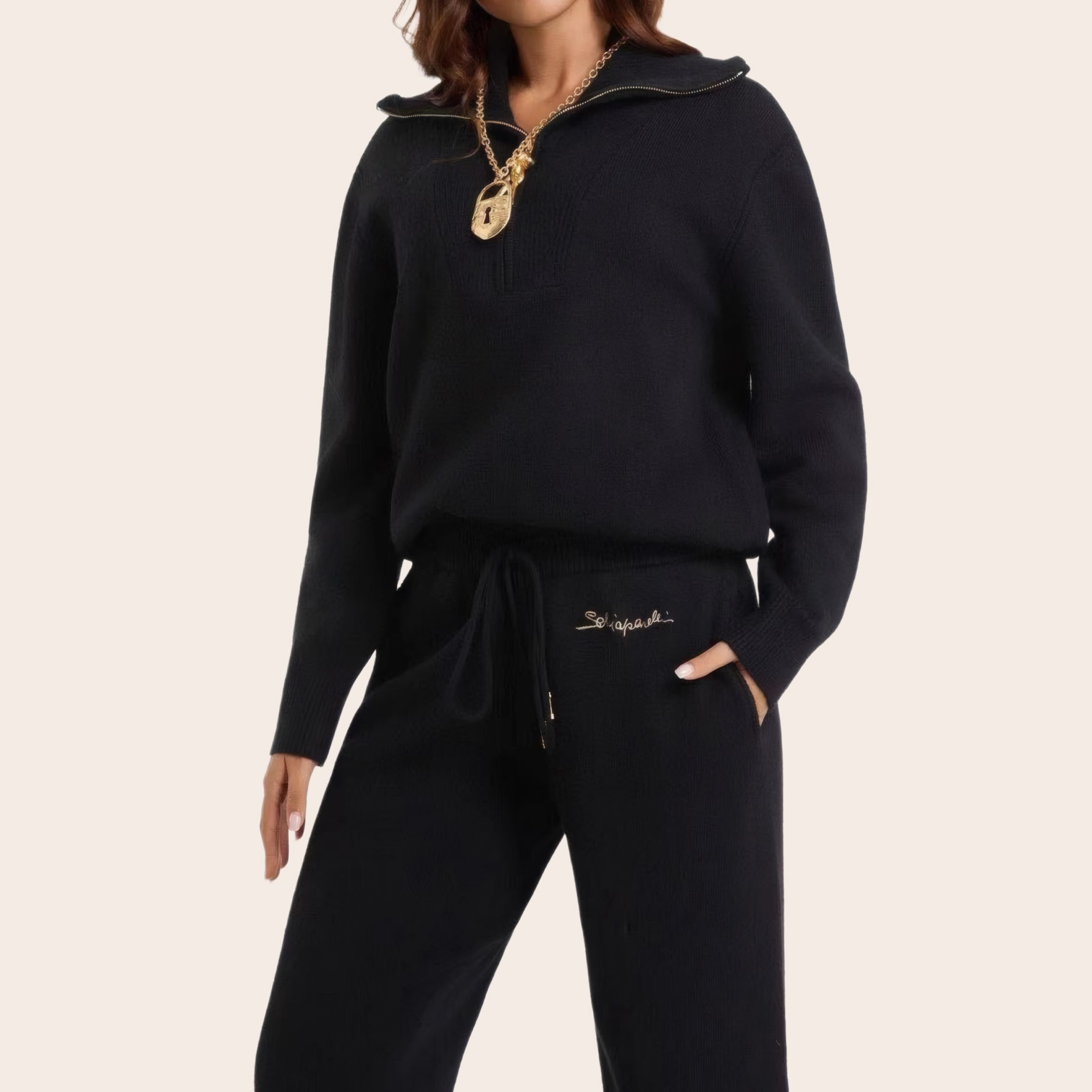 Костюм Schiaparelli хлопковый