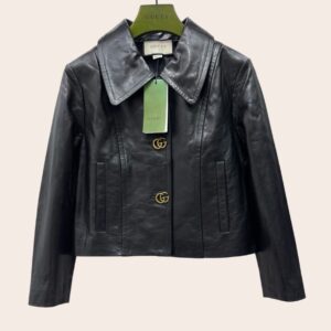 Куртка Gucci  кожаная