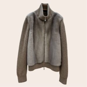 Куртка Loro Piana с воротником стойкой