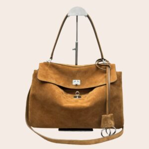 Сумка Balenciaga Rodeo из замшевой кожи