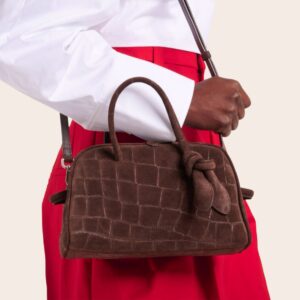 Сумка Jacquemus The Turismo small из замши