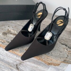 Туфли Saint Laurent из сатина