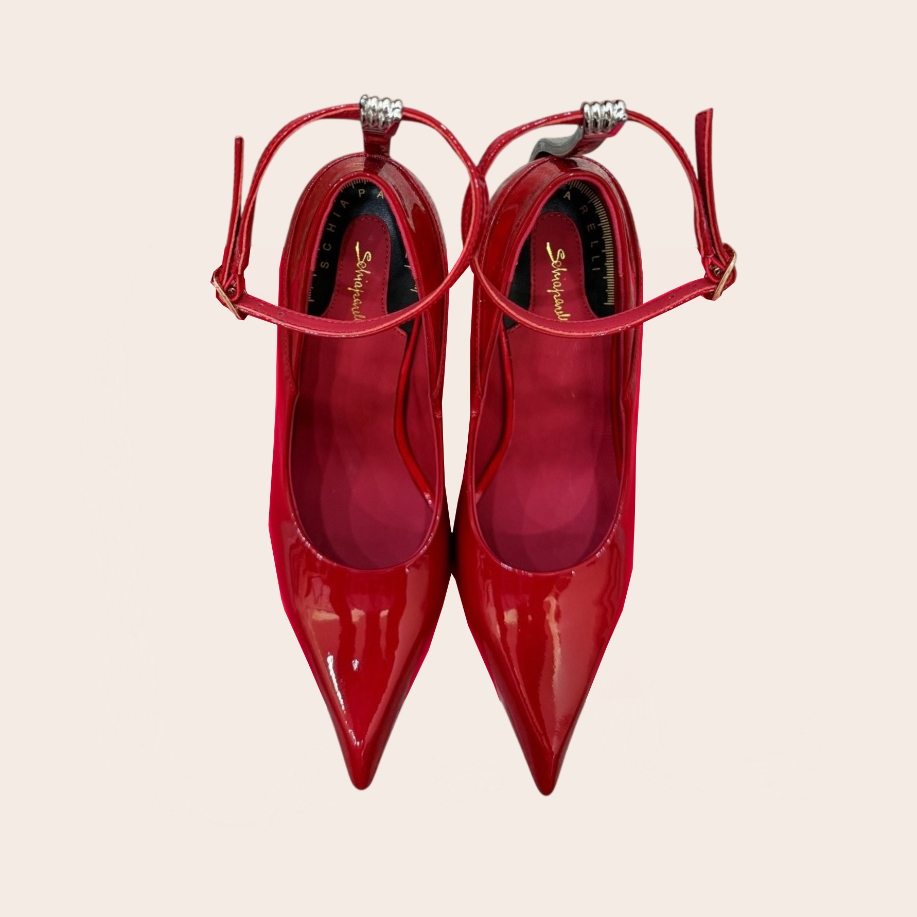 Туфли Schiaparelli из лакированной кожи