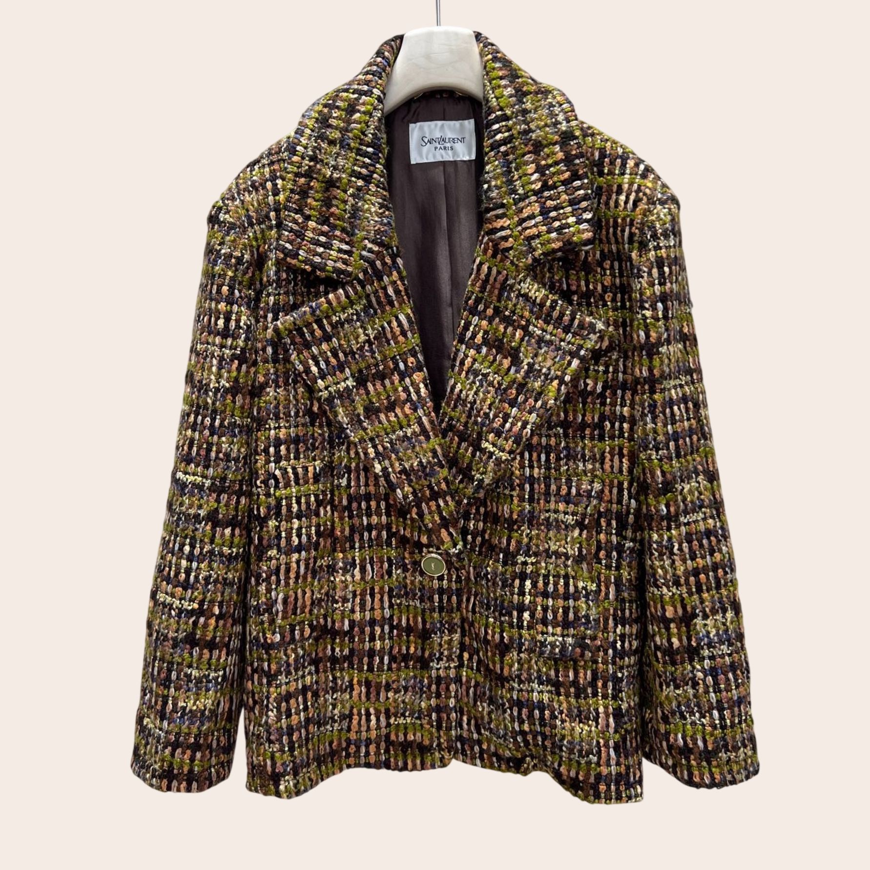 Жакет Saint Laurent шерстяной