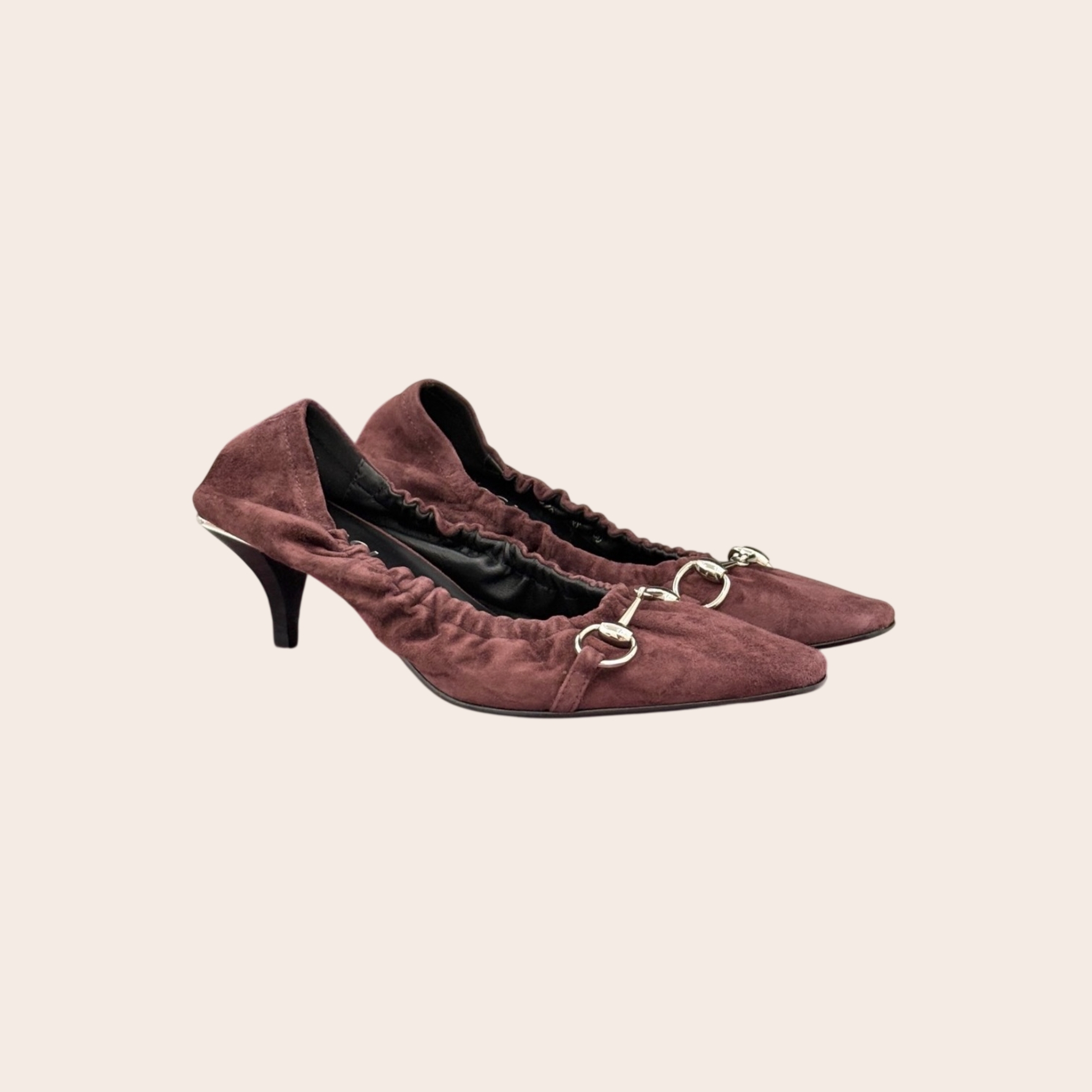 Туфли Gucci с резинкой