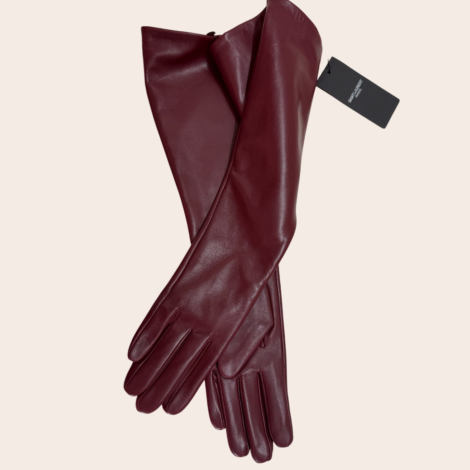 Перчатки Saint Laurent высокие