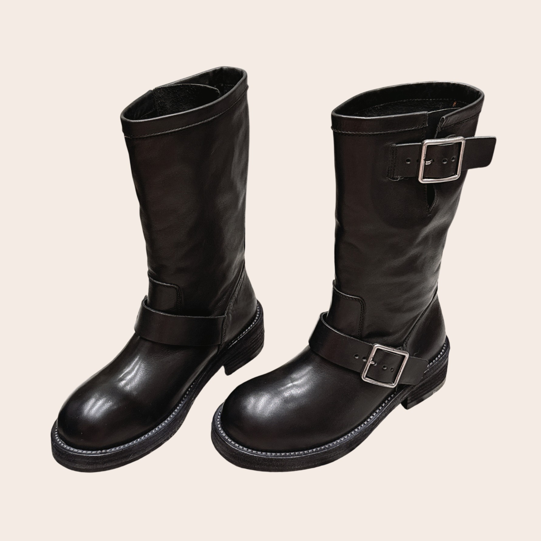 Сапоги Ann Demeulemeester  с пряжками
