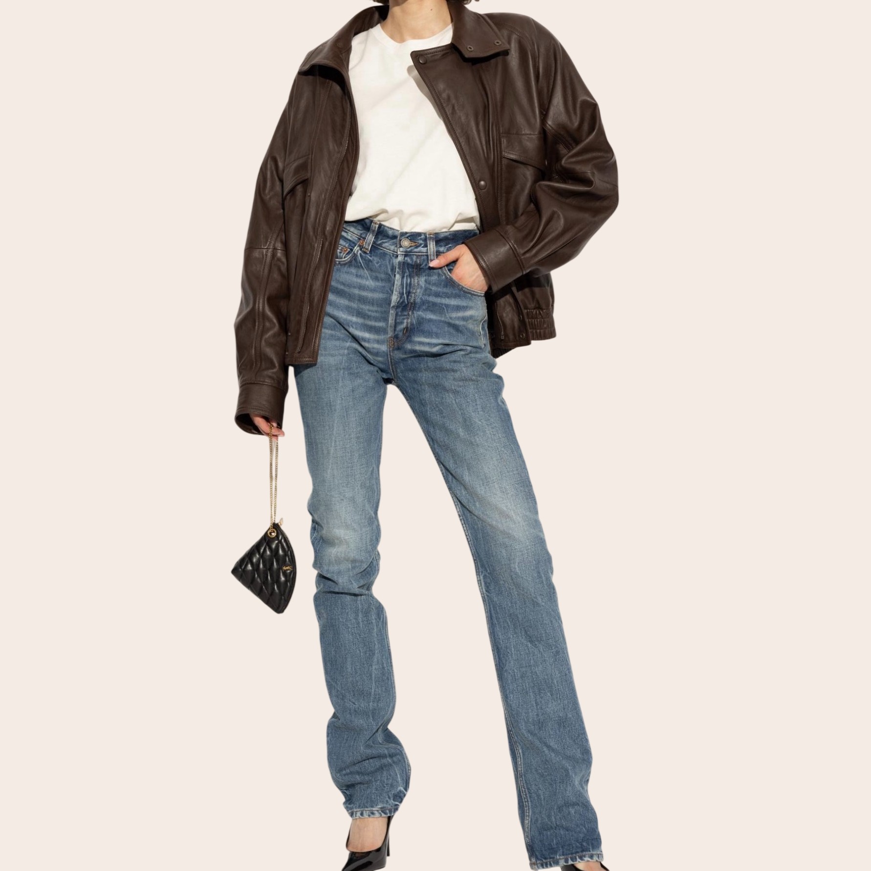 Джинсы Saint Laurent